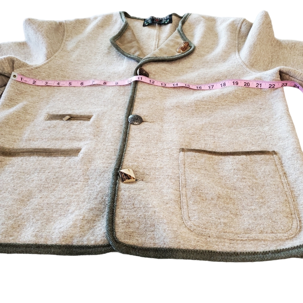 Vintage Obermeyer Wool Button Up Jacket - image 4